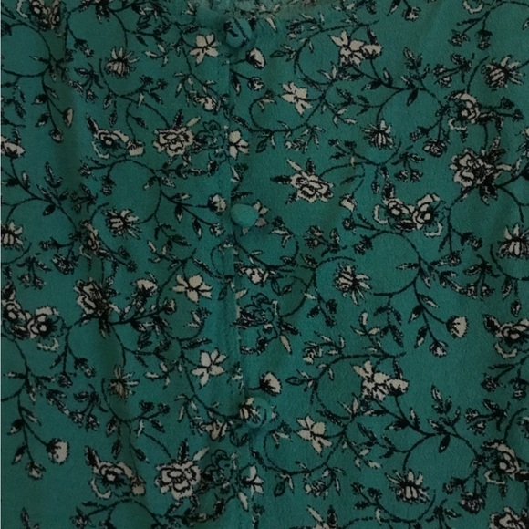 L C Lauren Conrad Green Feminine Sleeveless Women’s Tank Top - Picture 7 of 16